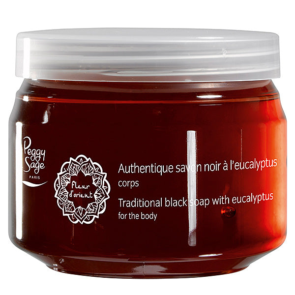 PEGGY SAGE SAPONE NEROAUTENTICO ALL EUCALIPTO 190G - Tre Pi Profumerie