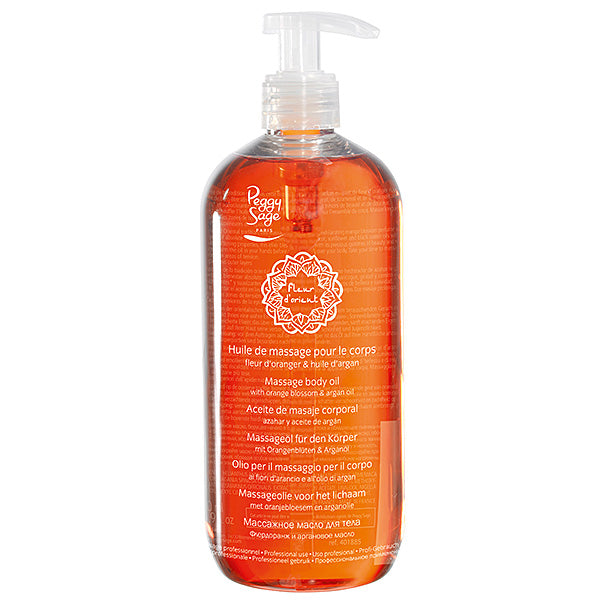 PEGGY SAGE OLIO DI MASSAGIO FLEUR D ORIENT 500ML - Tre Pi Profumerie