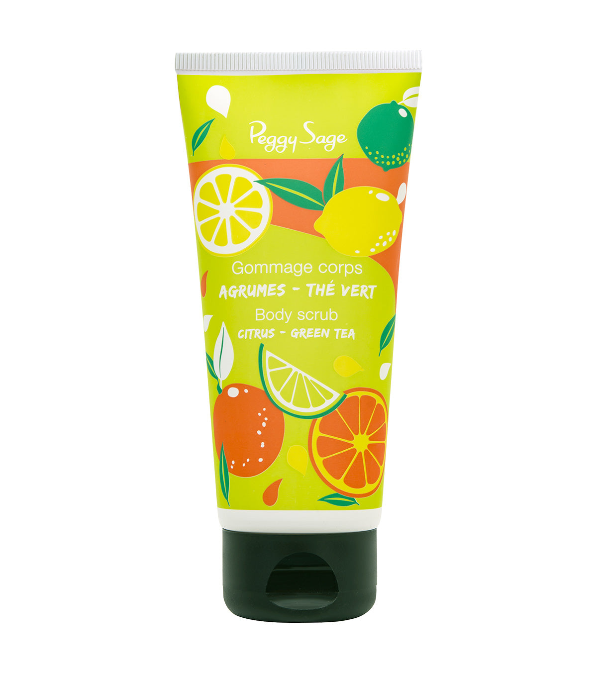 PEGGY SAGE GOMMAGE CORPO AGRUMI / TE VERDE 100ML - Tre Pi Profumerie