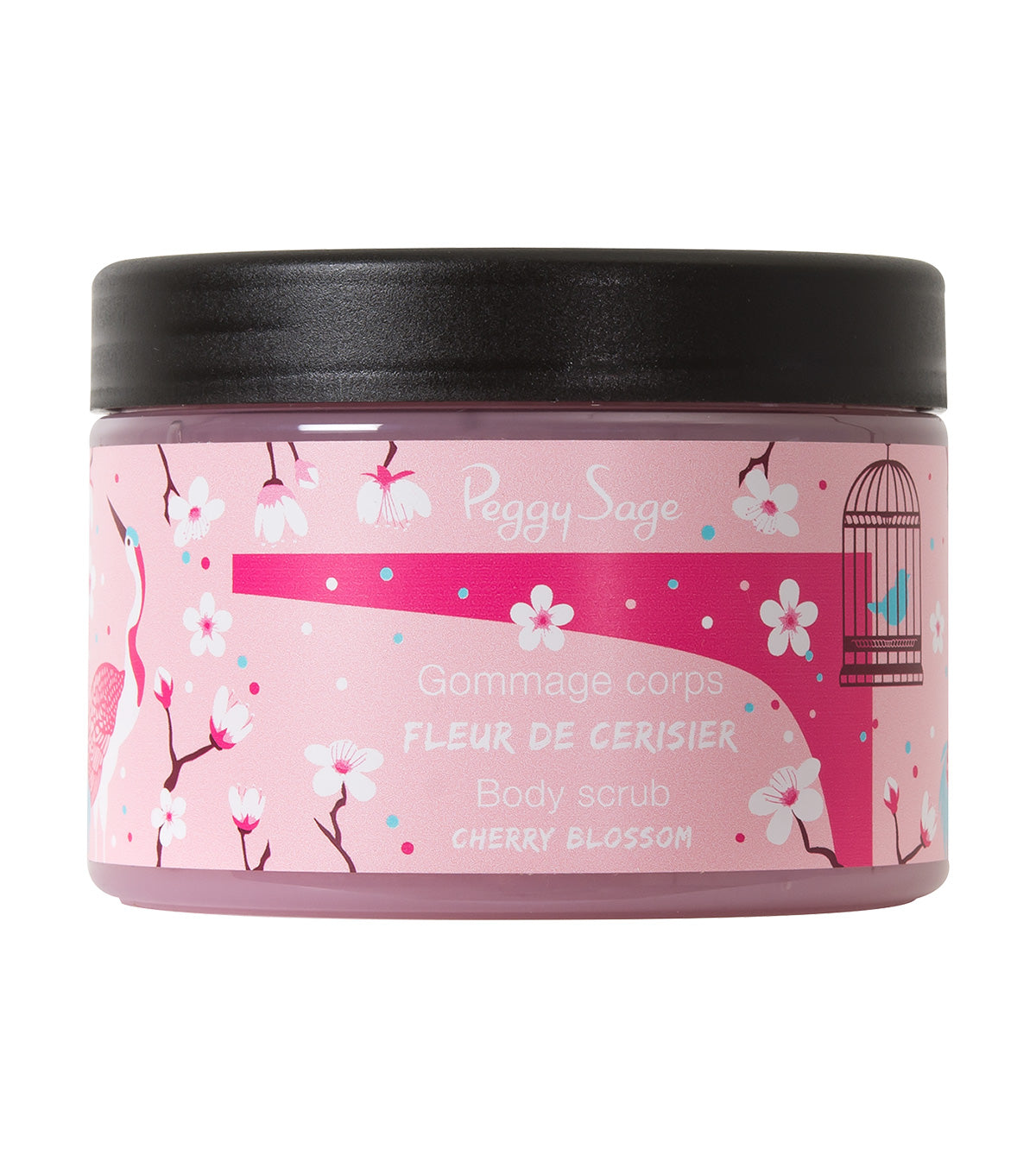 PEGGY SAGE GOMMAGE CORPO FIORE DI CILIEGIO 300ML - Tre Pi Profumerie