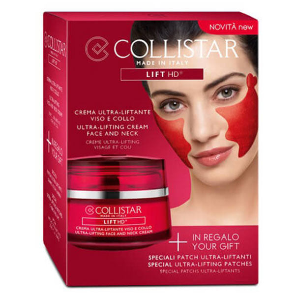 COLLISTAR COFANETTO CREMA ULTRA LIFTANTE VISO E COLLO + PATCH - Tre Pi Profumerie