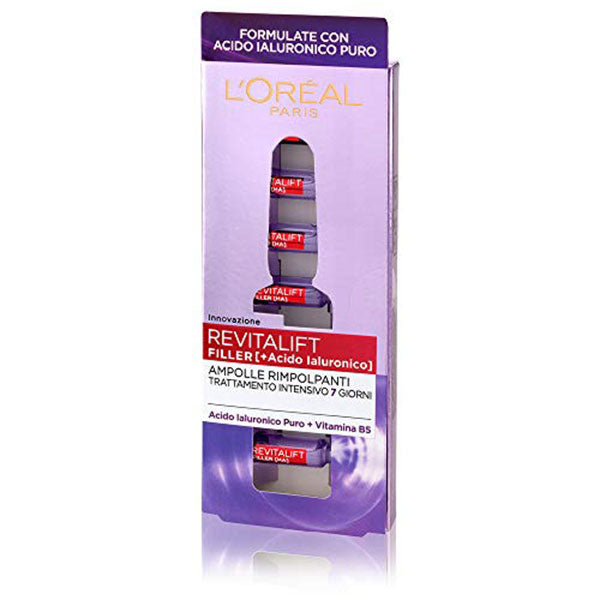 L'OREAL REVITALIFT FILLER AMPOLLE RIMPOLPANTI 7 X 1.3 ML - Tre Pi Profumerie