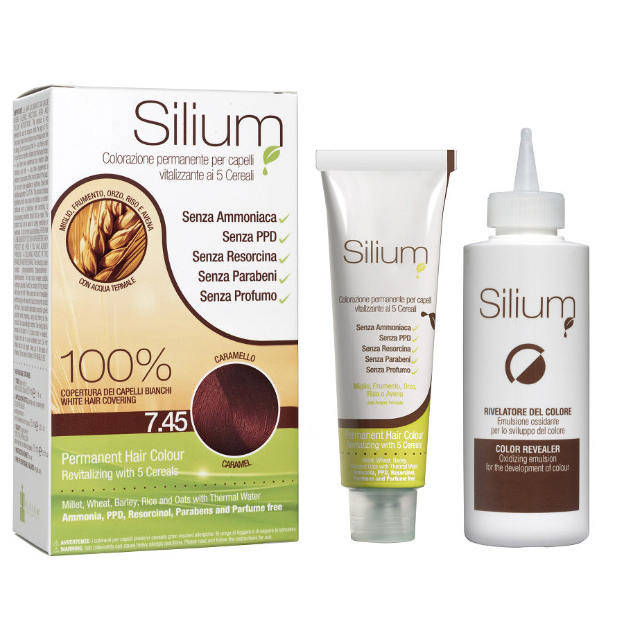 SILIUM COLORAZIONE CREMA CARAMELLO 7.45 - Tre Pi Profumerie