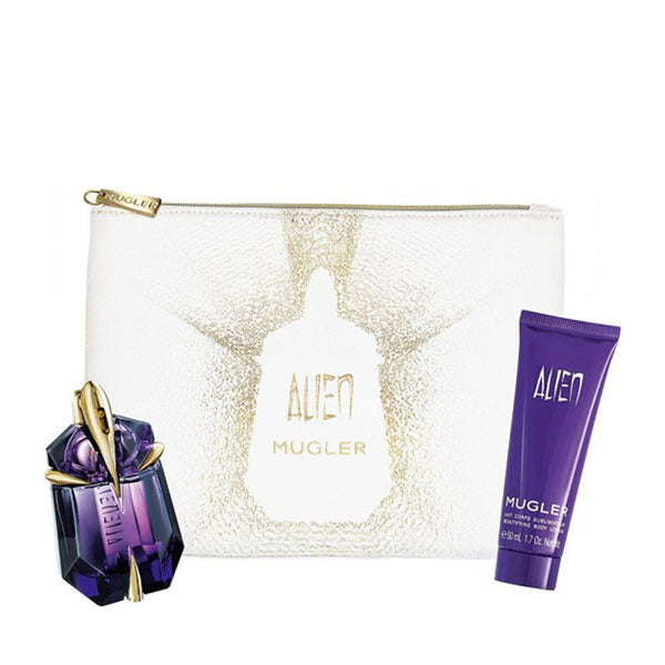 THIERRY MUGLER ALIEN COFANETTO EDP 30 + BODY LOTION 50 + POCHETT - Tre Pi Profumerie