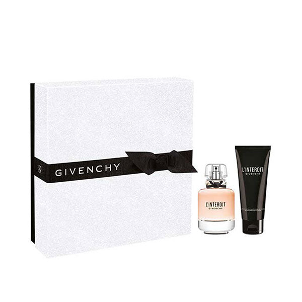 GIVENCHY L'INTERDIT COFANETTO EDP 50 ML + BODY LOTION 75 ML - Tre Pi Profumerie