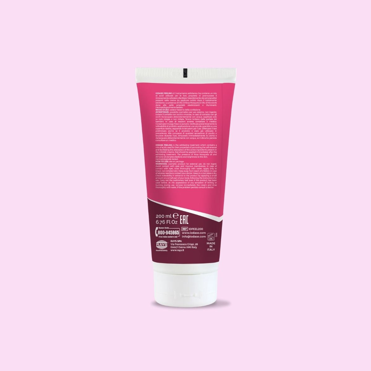 Iodase Cosmetics Gel peeling esfoliante Acido Corpo