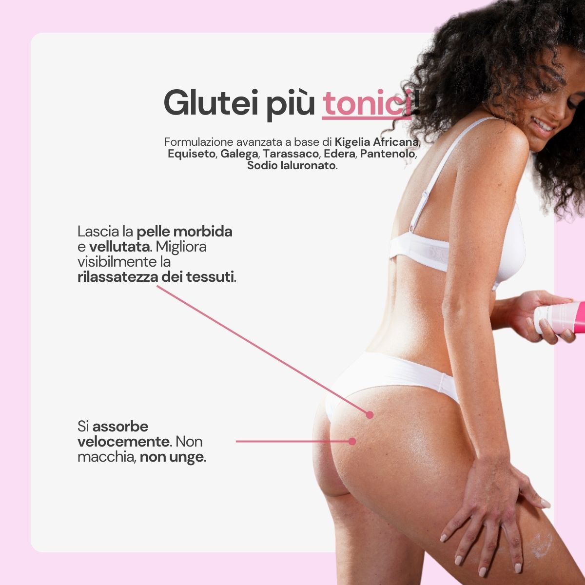 Iodase Cosmetics Crema tonificante e rimodellante Glutei