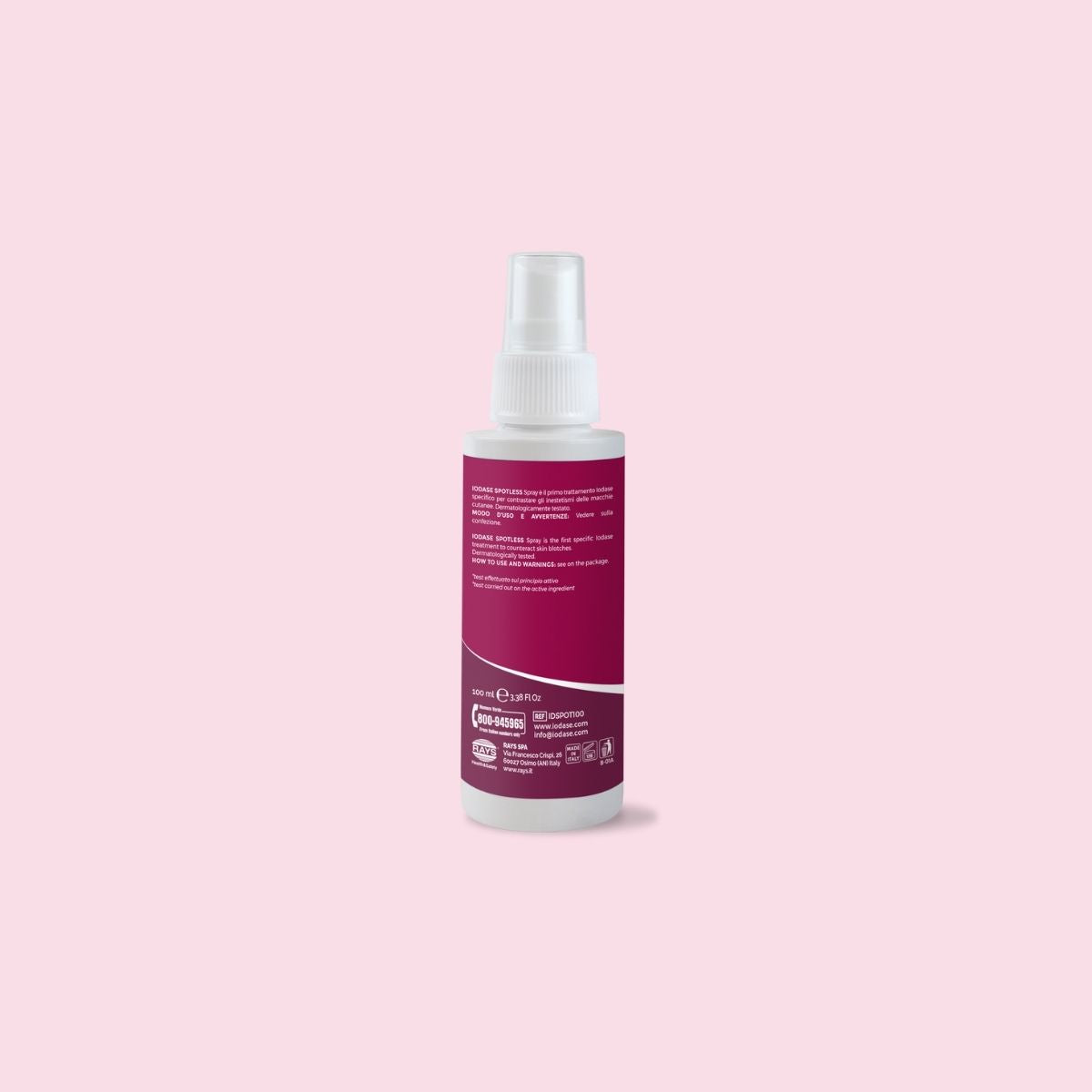 Iodase Cosmetics Spray per macchie cutanee
