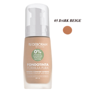 DEBORAH FONDOTINTA FORMULA PURA 05 DARK BEIGE - Tre Pi Profumerie