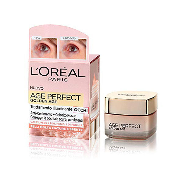 L'OREAL AGE PERFECT GOLDEN AGE TRATTAMENTO ILLUMINANTE GIOR 15ML - Tre Pi Profumerie