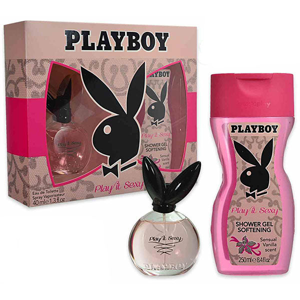 PLAYBOY PLAY IT SEXY COFANETTO EDT 40 ML + SHOWER GEL 250 ML - Tre Pi Profumerie