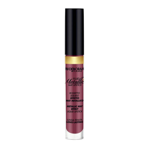 DEBORAH FLUID VELVET MAT LIPSTICK METAL 52 - Tre Pi Profumerie