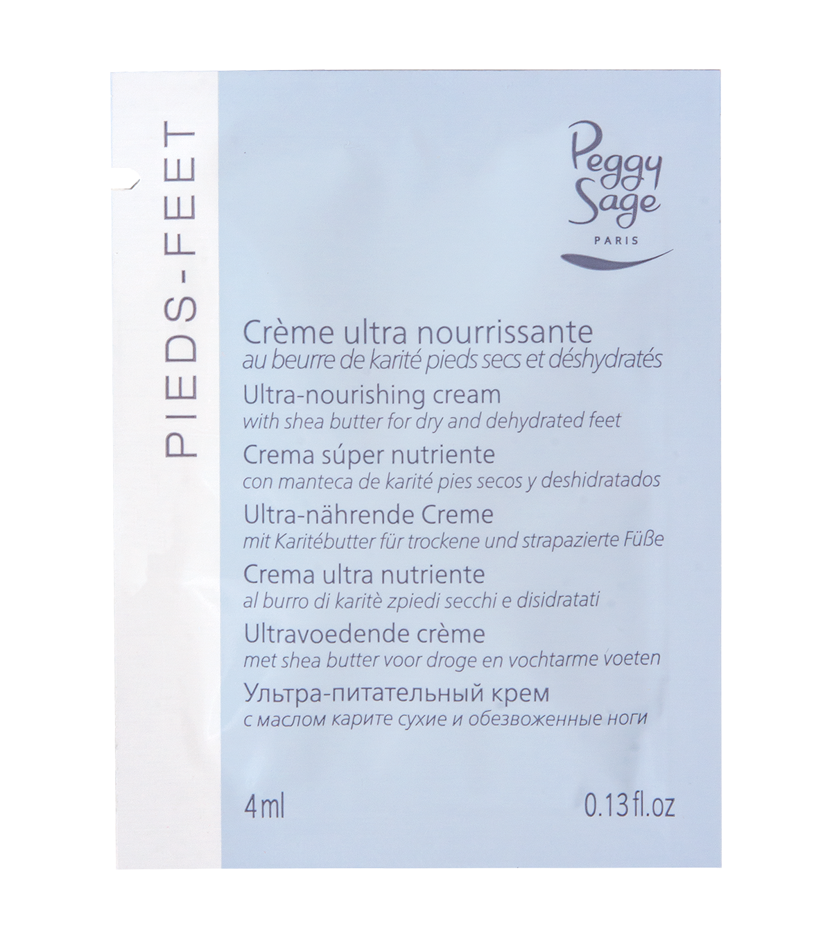 PEGGY SAGE CAMPIONE CREMA CALMANTE PER I PIEDI 4ML - Tre Pi Profumerie