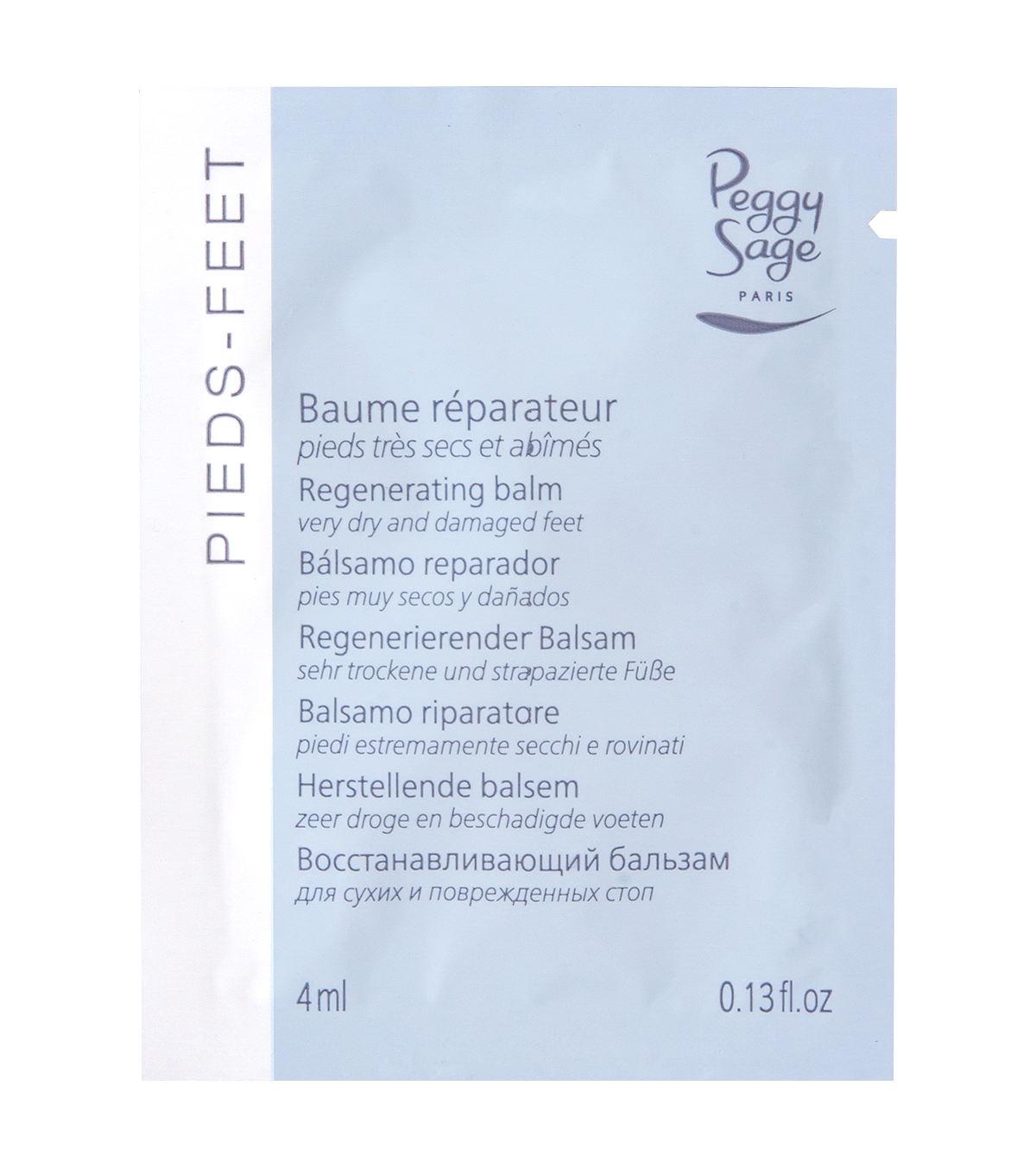 PEGGY SAGE CAMPIONS BALSAMO RIPARATORE PER I PIEDI 4ML - Tre Pi Profumerie