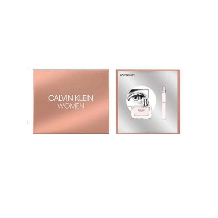 CALVIN KLEIN WOMEN COFANETTO EDP 50 ML + EDP 10 ML - Tre Pi Profumerie