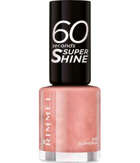 RIMMEL 60 SECONDS SUPERSHINE SMALTO EUPHORIA 510 - Tre Pi Profumerie