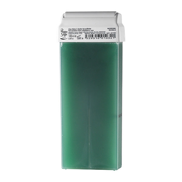PEGGY SAGE CARTUCCIA DI CERA DEPILATORIA TIEPIDA 100ML VERT - Tre Pi Profumerie