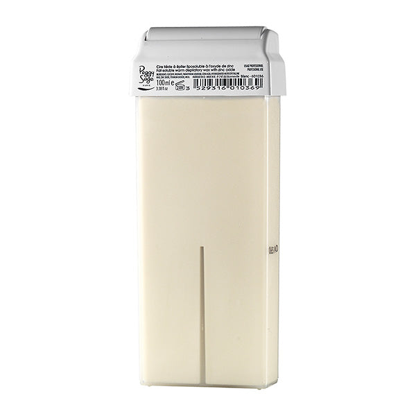 PEGGY SAGE CARTUCCIA DI CERA DEPILATORIA TIEPIDA 100ML BLANC - Tre Pi Profumerie