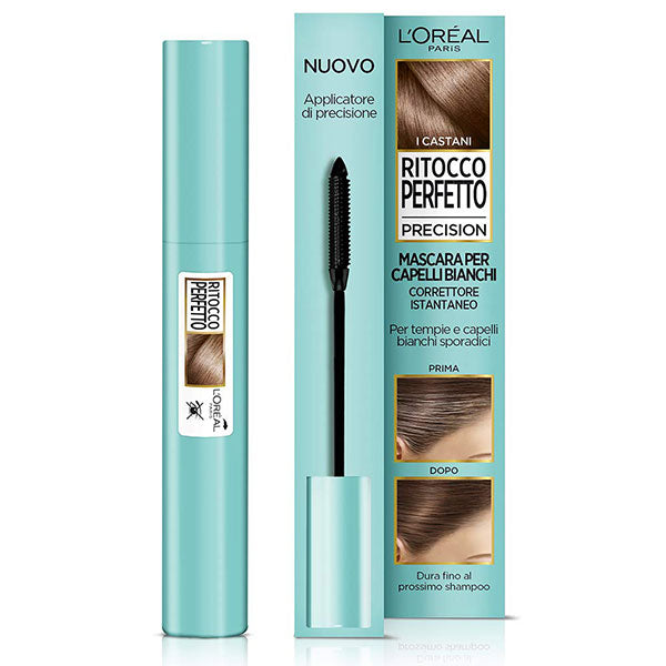 L'OREAL PARIS RITOCCO PERFETTO MASCARA PRECISION I CASTANI - Tre Pi Profumerie