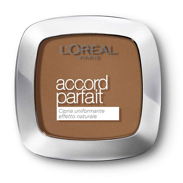 L'OREAL CIPRIA ACCORD PARFAIT LA POUDRE DORE FONCE 10.D/10.W - Tre Pi Profumerie