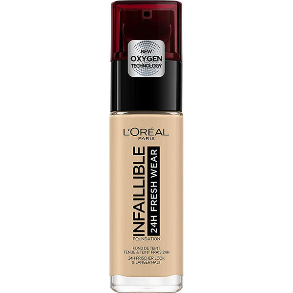 L'OREAL FONDOTINTA INFAILLIBLE 24H FRESH WEAR LIN 100 - Tre Pi Profumerie
