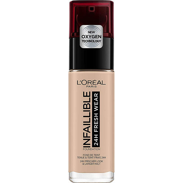 L'OREAL FONDOTINTA INFAILLIBLE 24H FRESH WEAR VANILLE ROSE' 110 - Tre Pi Profumerie