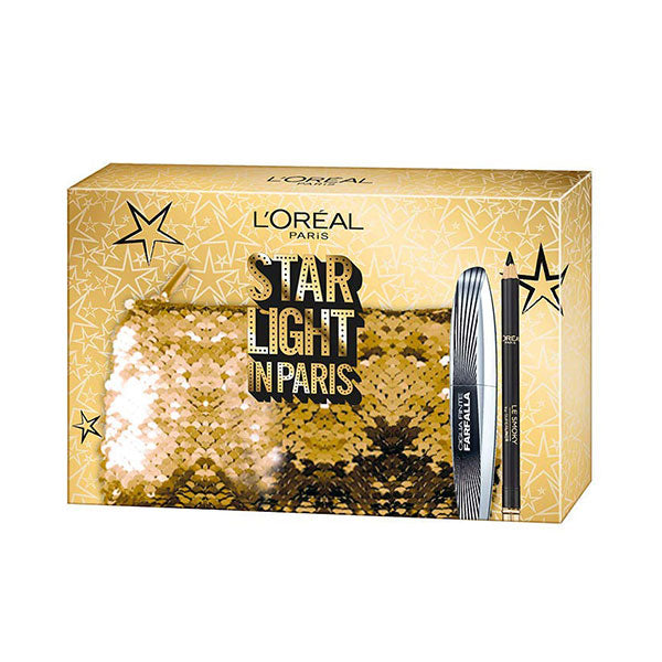 L'OREAL STAR LIGHT IN PARIS MASCARA CIGLIA FINTE + MATITA SMOKY - Tre Pi Profumerie