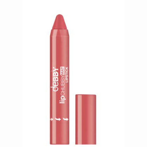 DEBBY LIPCHUBBY MAT LIPSTICK SOFT PINK 08 - Tre Pi Profumerie