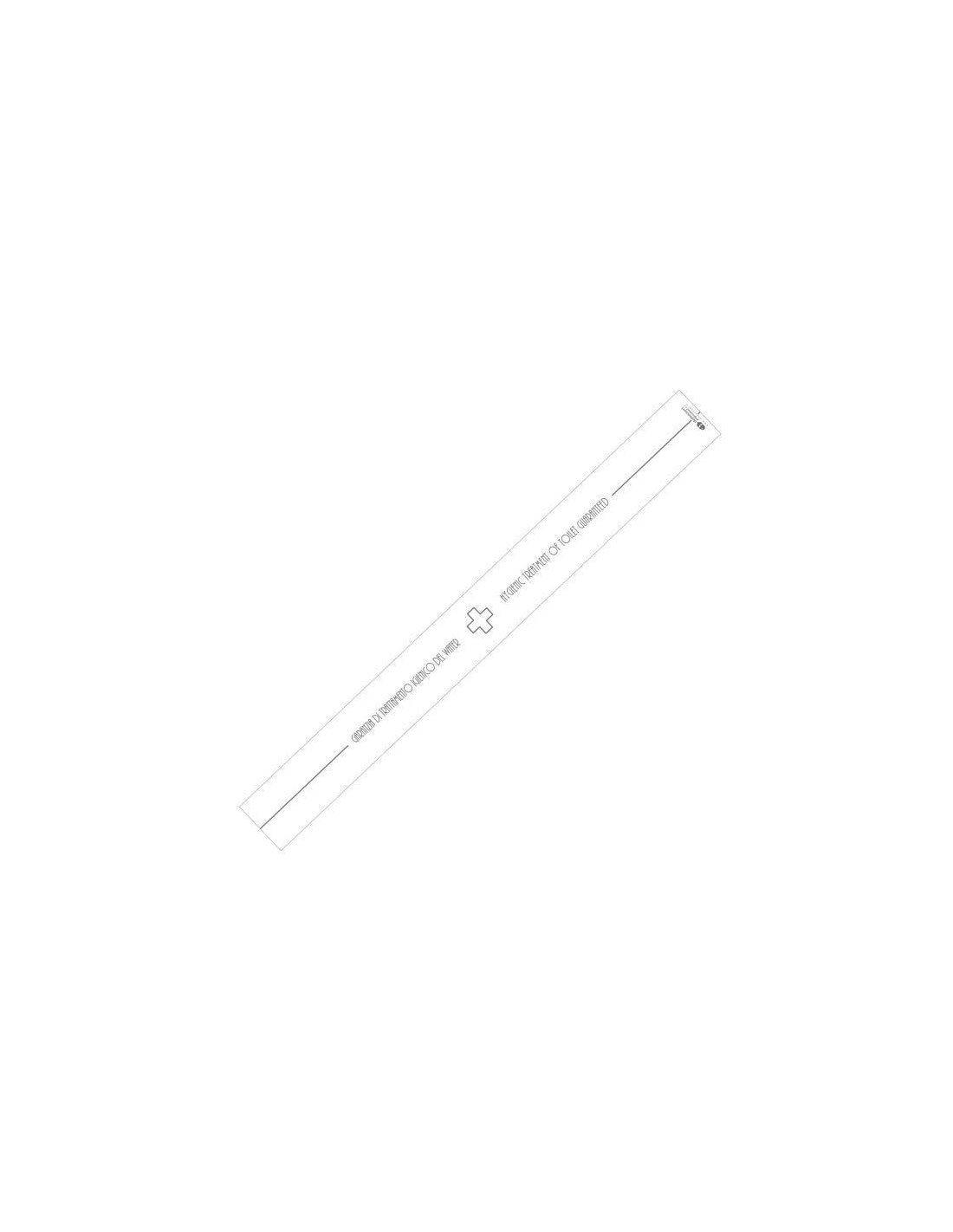 Flexi Amenities  Fascia di Garanzia Igiene WC Striscia in carta neutra 100 pezzi
