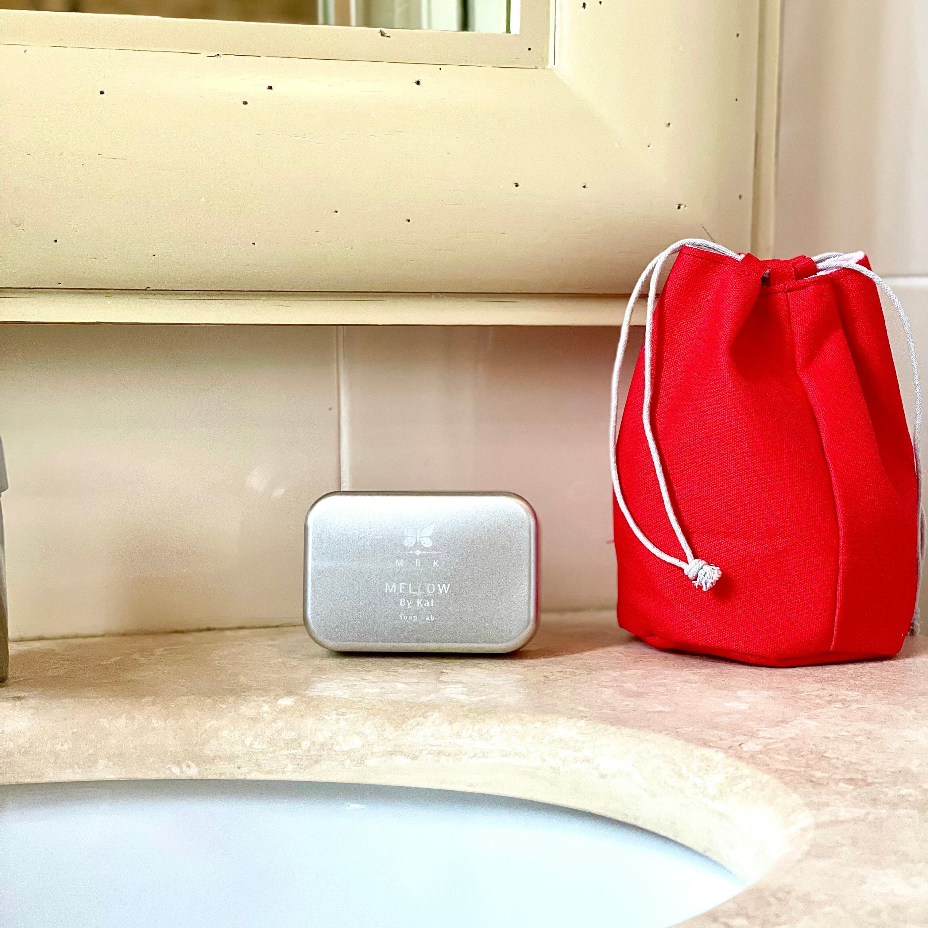 MBK - Mellow By Kat Portasapone da Viaggio in Alluminio