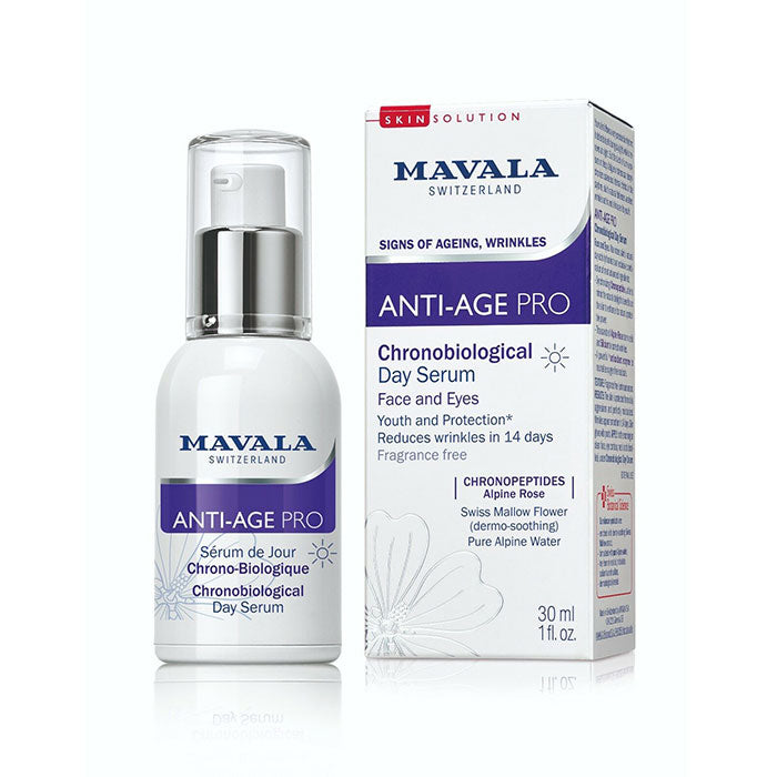 MAVALA ANTI AGE PRO SIERO DA GIORNO CRONO BIOLOGICO 30 ML - Tre Pi Profumerie