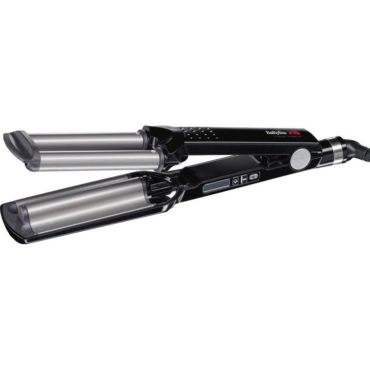 BABYLISS PRO FERRO TRIPLO ONDA MEDIA - Tre Pi Profumerie