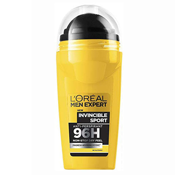 L'OREAL MEN EXPERT DEODORANTE ROLL-ON INVINCIBLE SPORT 50 ML - Tre Pi Profumerie