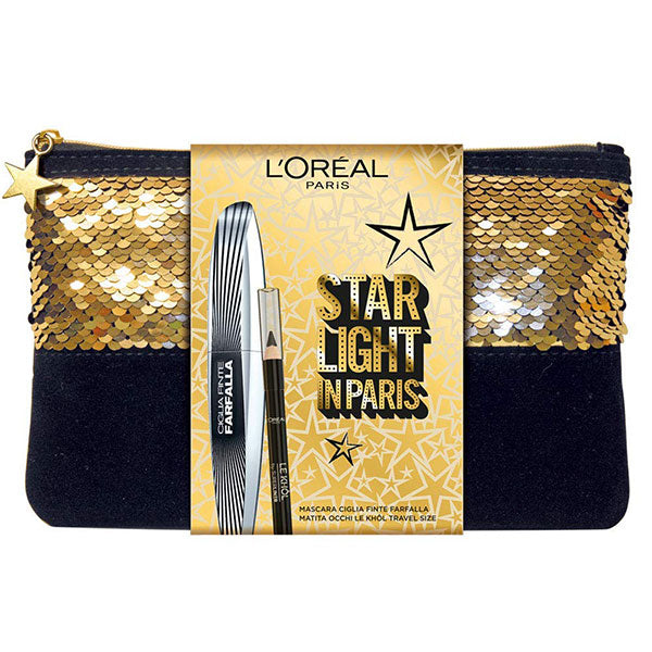 L'OREAL STAR LIGHT IN PARIS MASCARA CIGLIA FINTE + MATITA KHOL - Tre Pi Profumerie