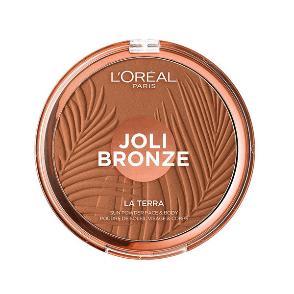 L'OREAL JOLI BRONZE LA TERRA TAORMINA-INTENSO 04 + KABUKI - Tre Pi Profumerie