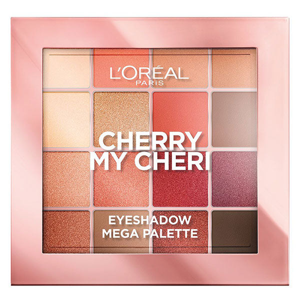 L'OREAL EYESHADOW MEGA PALETTE CHERRY MY CHERI 01 - Tre Pi Profumerie