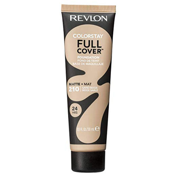REVLON COLORSTAY FULL COVER FOUNDATIONT MATTE SAND BEIGE 210 - Tre Pi Profumerie