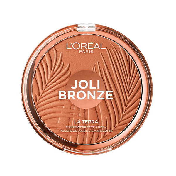 L'OREAL JOLI BRONZE LA TERRA AMALFI-MEDIO 03 + KABUKI - Tre Pi Profumerie