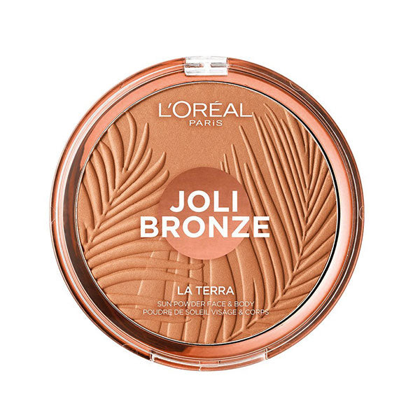L'OREAL JOLI BRONZE LA TERRA CAPRI-NATURALE 02 + KABUKI - Tre Pi Profumerie