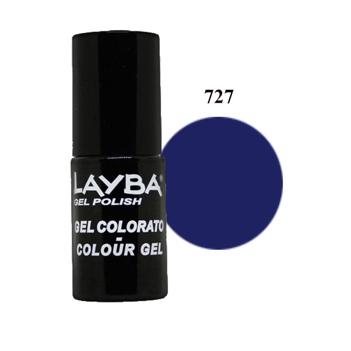 LAYLA LAYBA SMALTO SEMIPERMANENTE GEL POLISH SKY WOW 727 - Tre Pi Profumerie