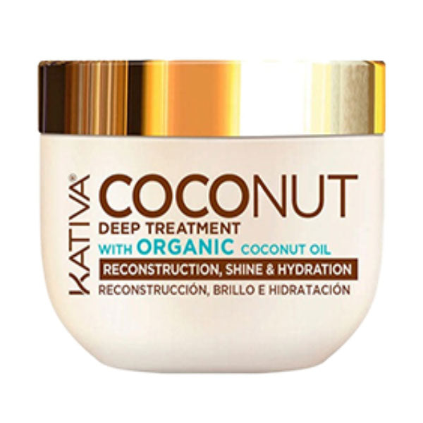 KATIVA COCONUT DEEP TREATMENT RECOSTRUCTION&SHINE MASK 250 ML - Tre Pi Profumerie