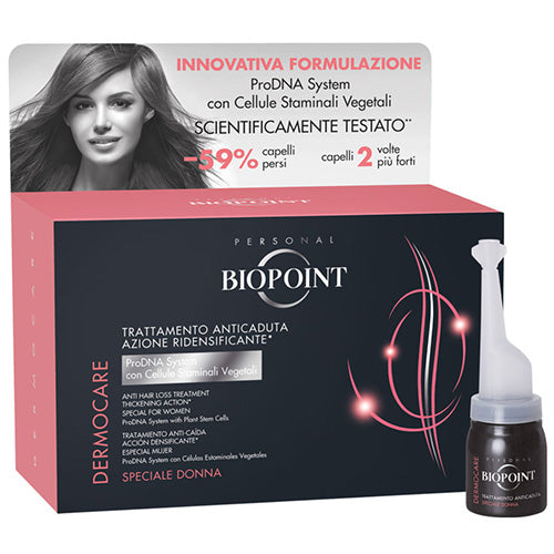 BIOPOINT CELLULE STAMINALI FIALE DONNA ANTICADUTA X12 - Tre Pi Profumerie