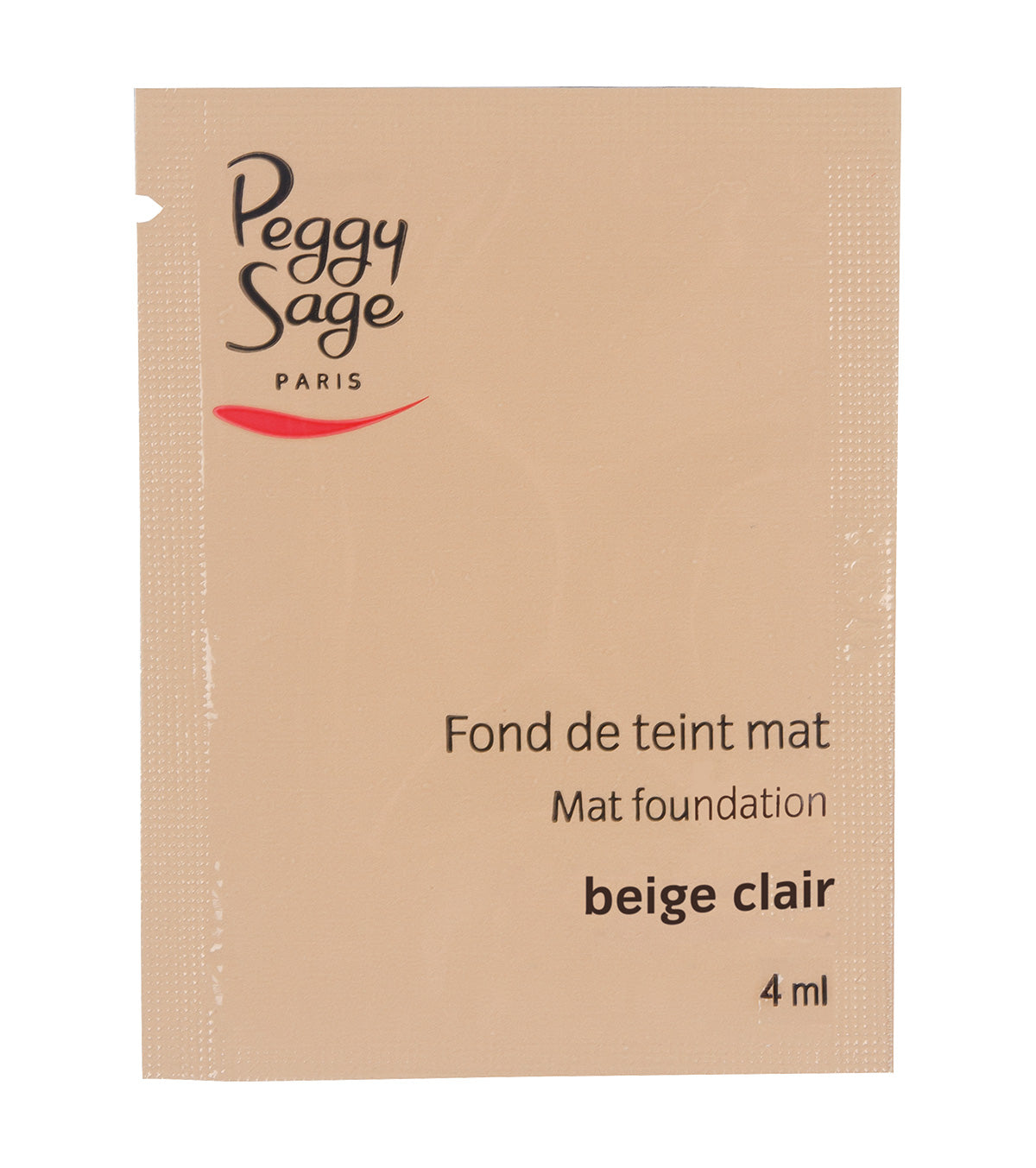 PEGGY SAGE CAMPIONE FONDOTINTA MAT BEIGE CLAIR 4ML - Tre Pi Profumerie