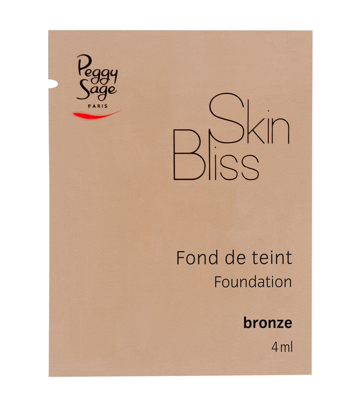 PEGGY SAGE CAMPIONE FONDOTINTA SKINBLISS BRONZE 4ML - Tre Pi Profumerie