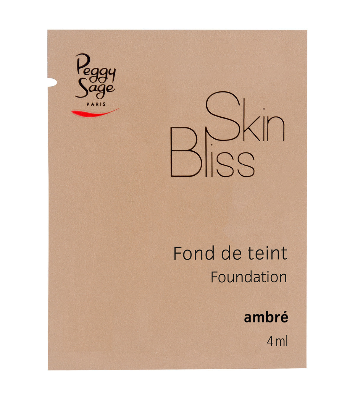 PEGGY SAGE CAMPIONE FONDOTINTA SKINBLISS AMBRE 4ML - Tre Pi Profumerie