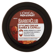 L'OREAL MEN EXPERT BARBER CLUB STYLING CREAM 75 ML - Tre Pi Profumerie