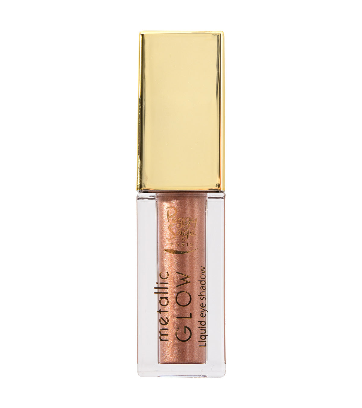 PEGGY SAGE OMBRETTO LIQUIDO METALLIC GLOW - GOLDEN ROSE 5,1 ML - Tre Pi Profumerie