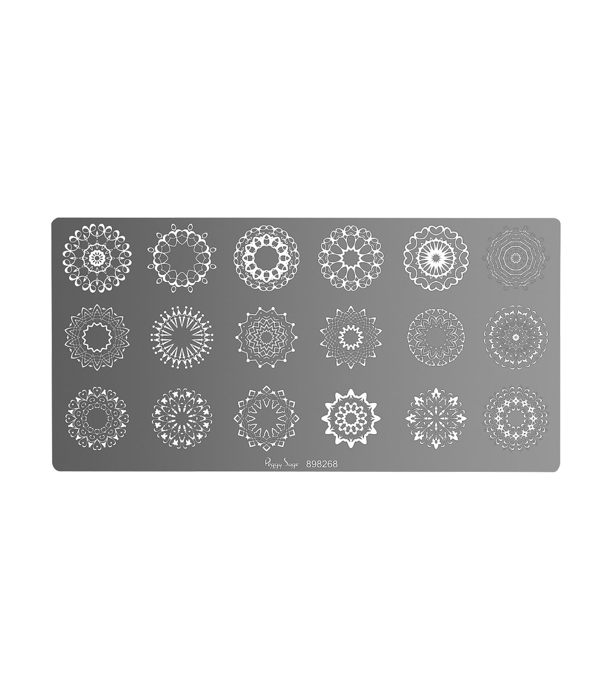 PEGGY SAGE TAVOLA DI STAMPING NAIL ART MANDALA - Tre Pi Profumerie