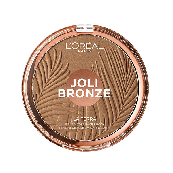 L'OREAL JOLI BRONZE LA TERRA PORTOFINO-LEGGERO 01 + KABUKI - Tre Pi Profumerie