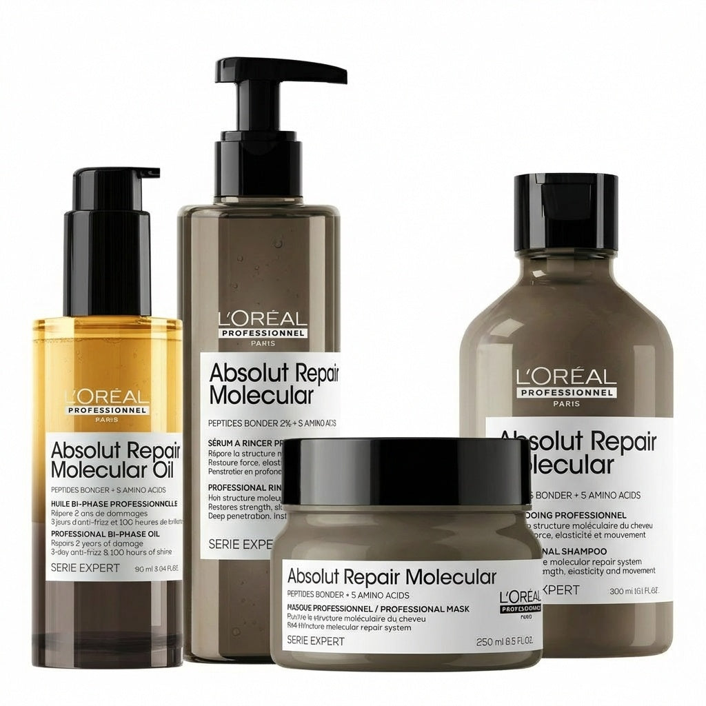 L'OREAL KIT CAPELLI ABSOLUT REPAIR MOLECULAR AVANZATO RIGENERAZIONE PROFONDA